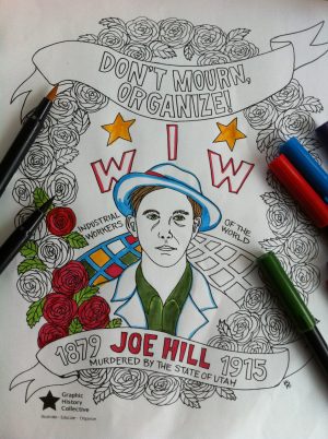 Joe Hill Colouring